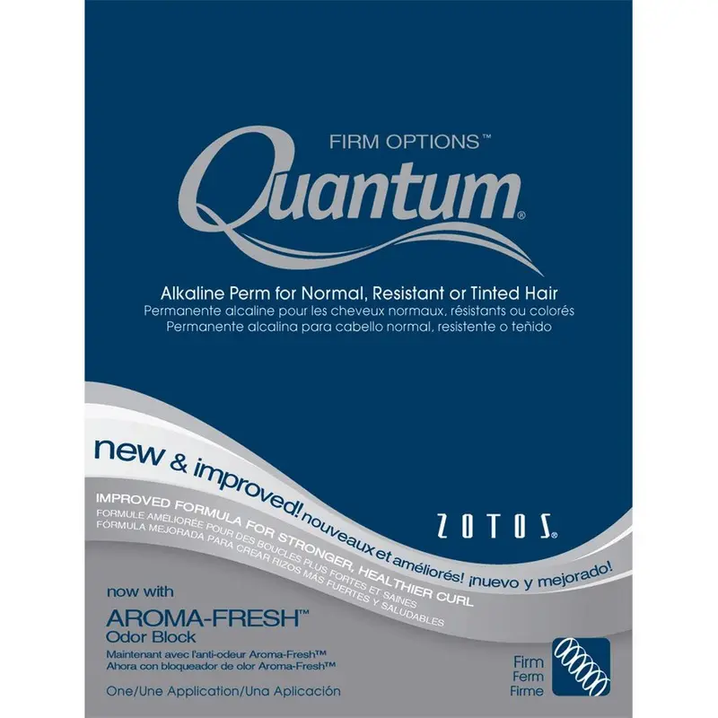 Zotos Quantum Firm Options – Traitement alcalin permanent unisexe (1 application)