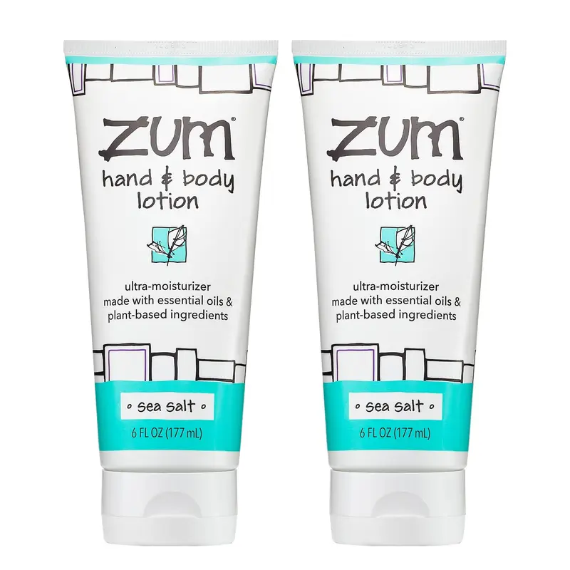 Zum Indigo Wild – Lotion mains et corps naturelle parfum Sel de Mer – 2 x 177 ml